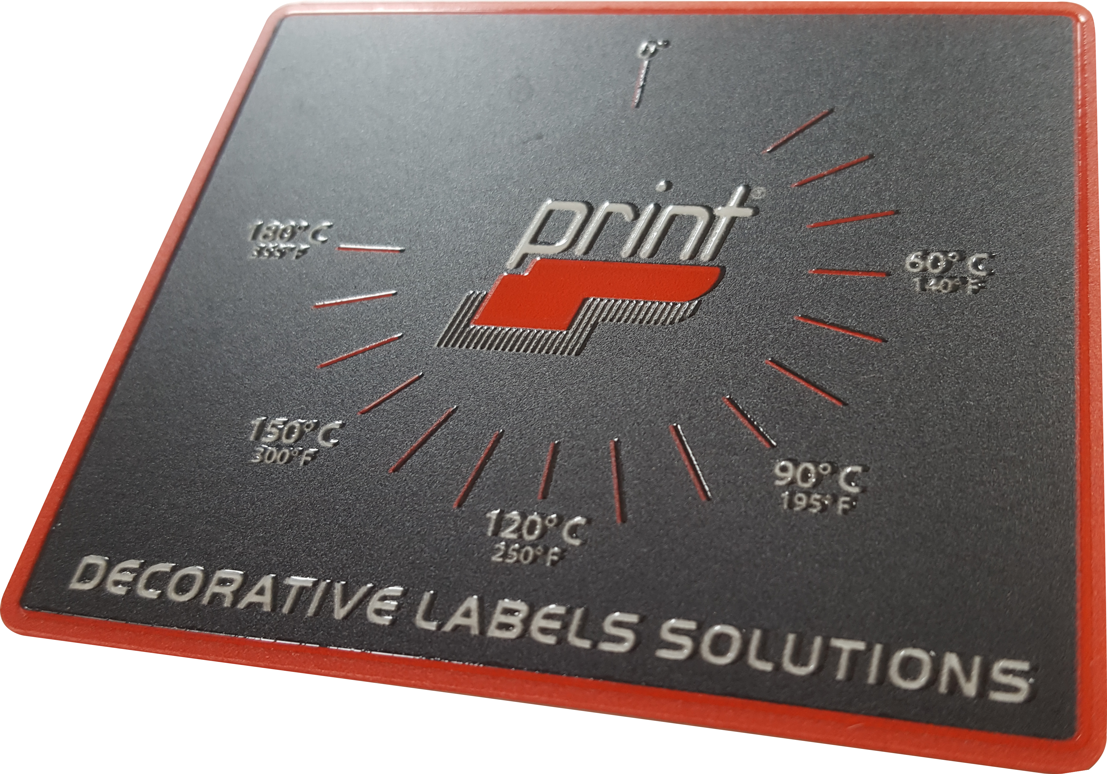 One Emblem decorative label